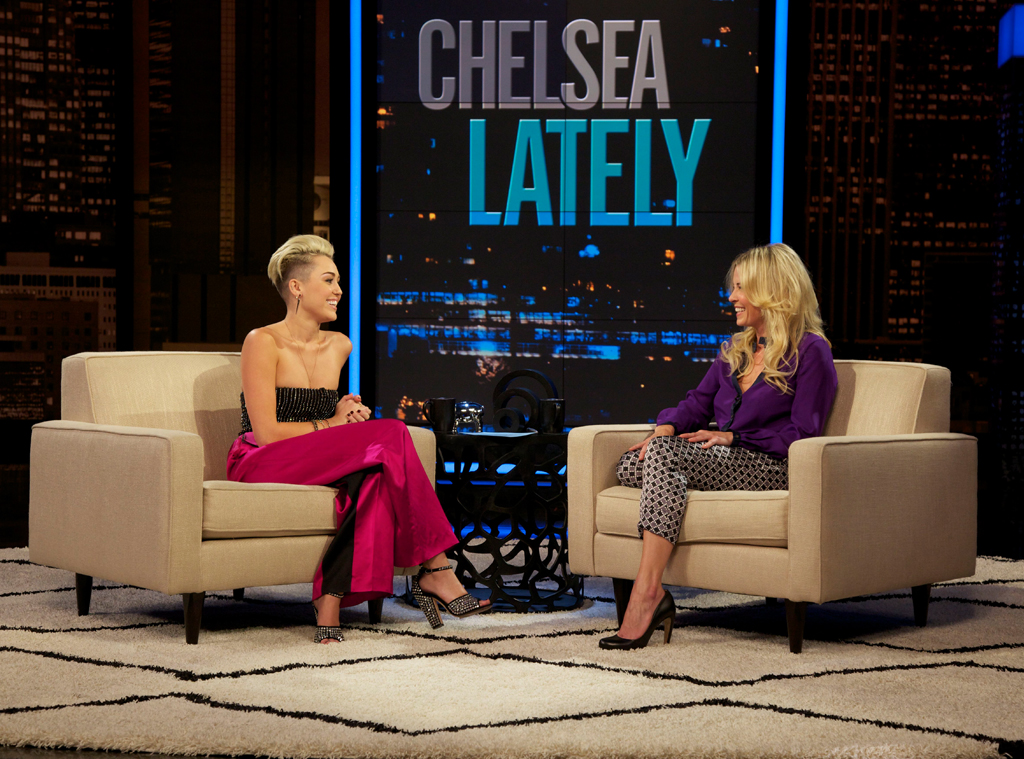 Miley Cyrus, Chelsea Lately Miley Cyrus, Chelsea Lately
